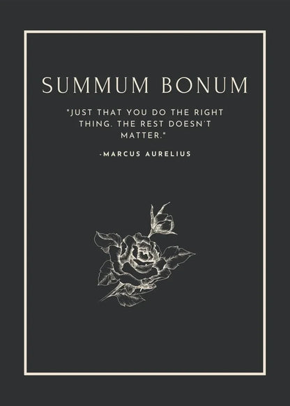 Stoic Virtues Collection - Canvas & Curio