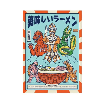 Sumo Slurps Collection - Canvas & Curio