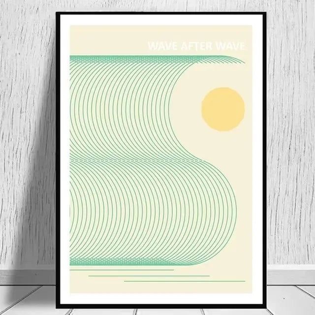 Surfing Beach Collection - Canvas & Curio
