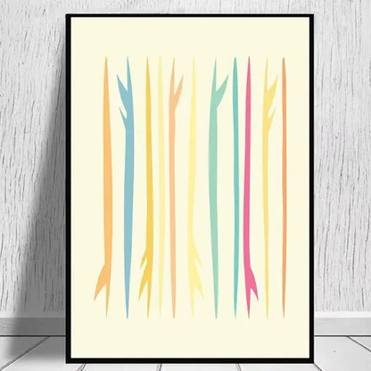 Surfing Beach Collection - Canvas & Curio