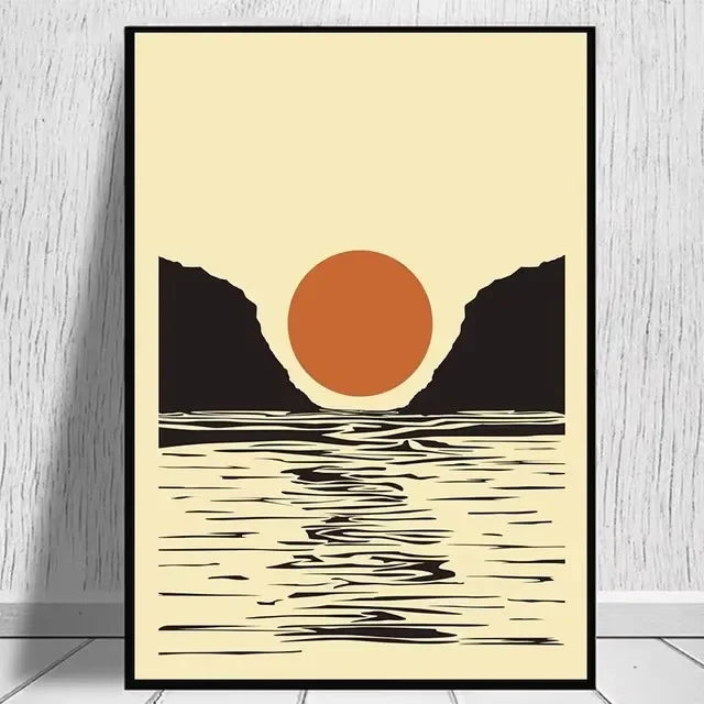 Surfing Beach Collection - Canvas & Curio