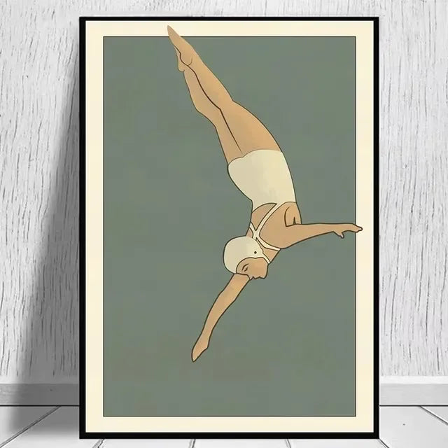 Surfing Beach Collection - Canvas & Curio