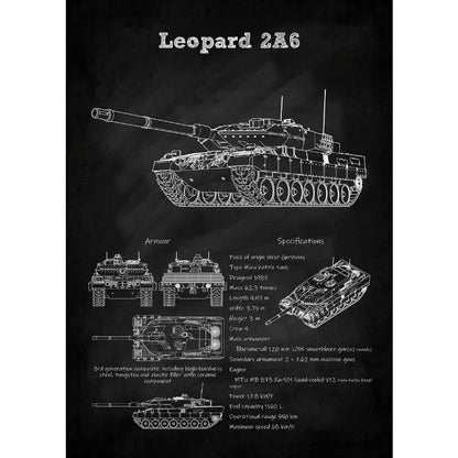 Tanks Blueprint Collection - Canvas & Curio