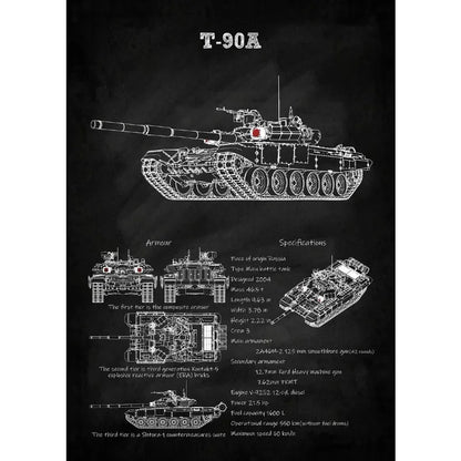 Tanks Blueprint Collection - Canvas & Curio