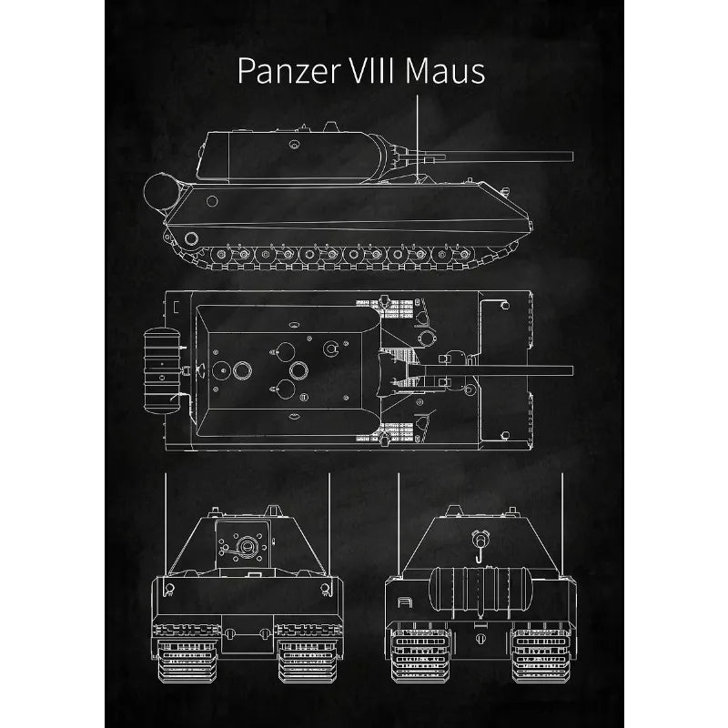 Tanks Blueprint Collection - Canvas & Curio