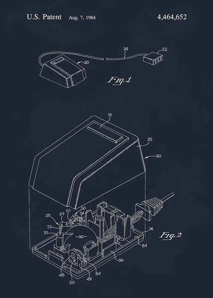 Tech Blueprint Collection II - Canvas & Curio