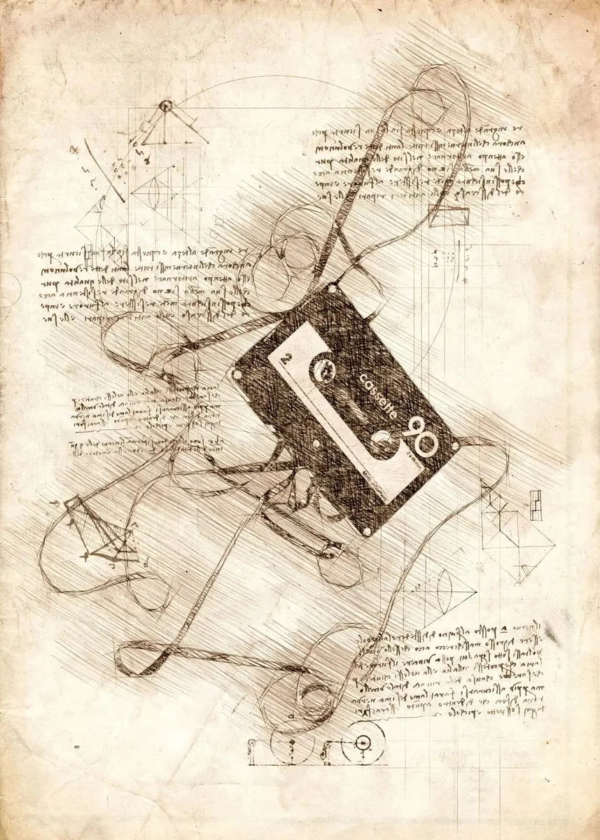 Vintage Gaming Sketch Collection - Canvas & Curio