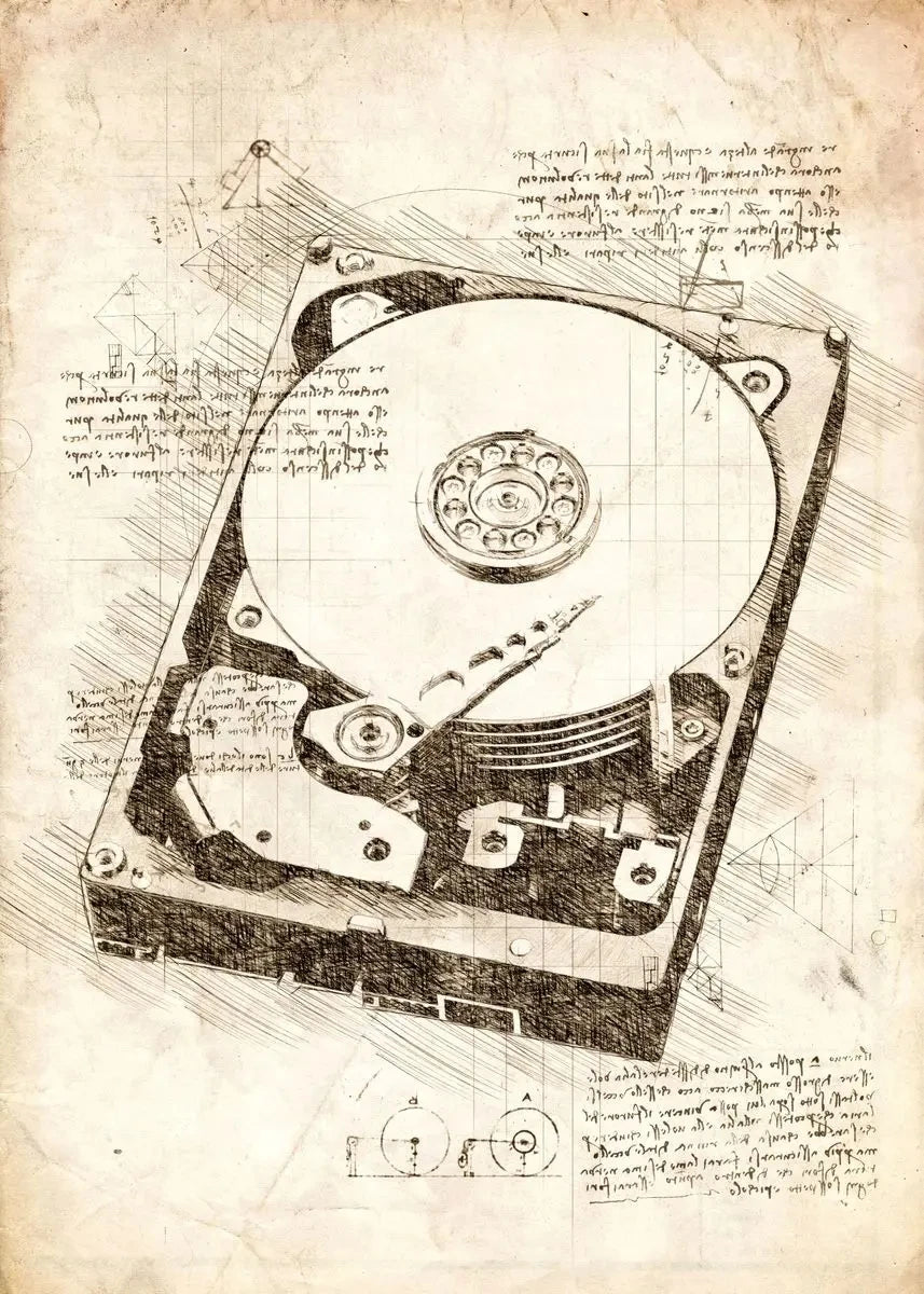 Vintage Gaming Sketch Collection II - Canvas & Curio