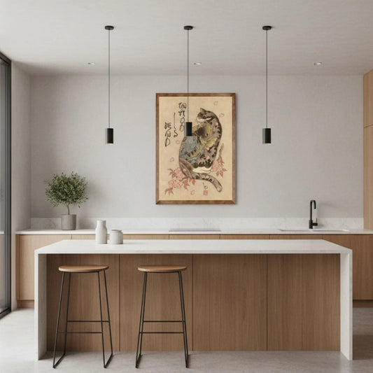 Samurai Cats Collection Canvas & Curio